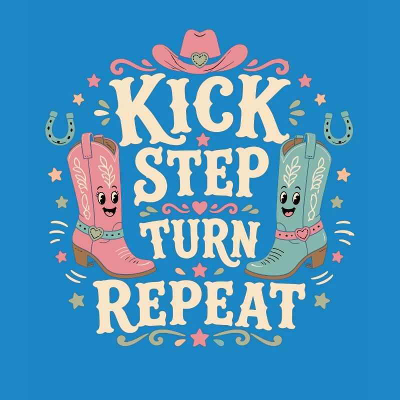 Kick Step Turn Repeat