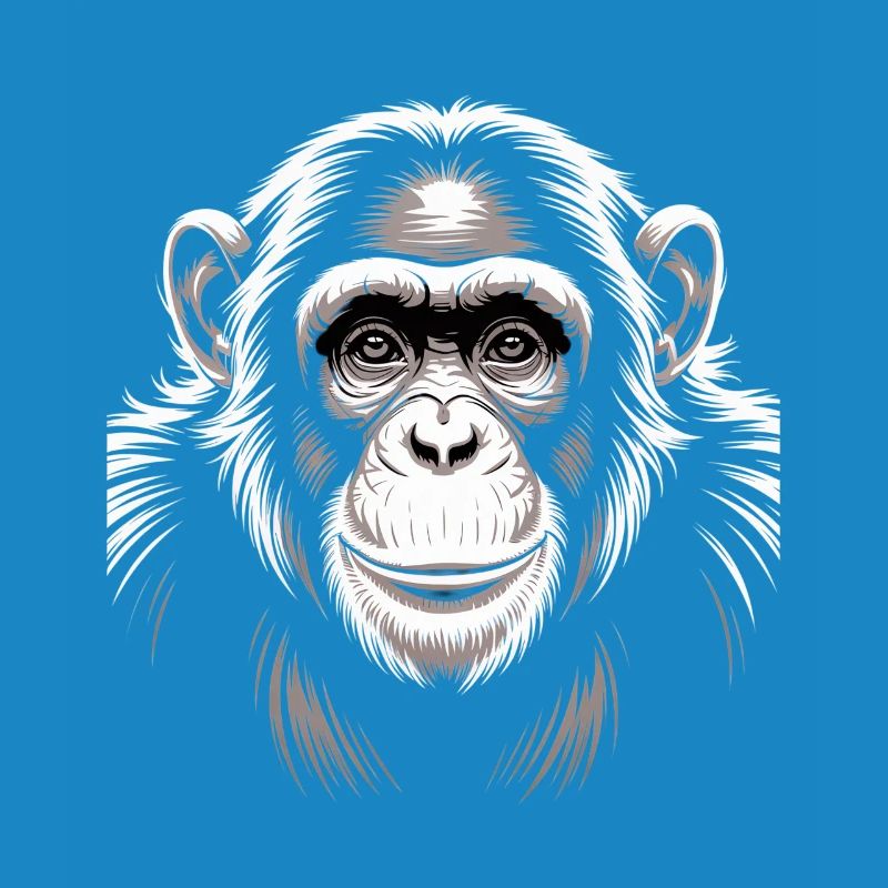 Affe Schimpanse
