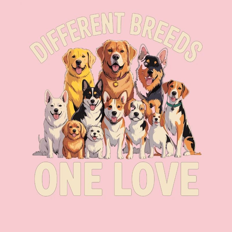 Different Breeds One Love Dogs