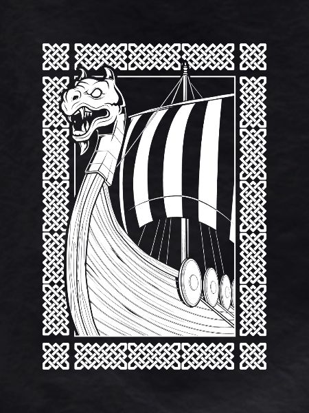 Drachenboot der Nordmänner - Wikinger