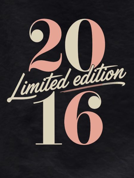 Limited Edition 2016 Birthday