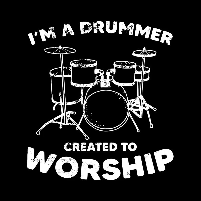 Schlagzeuger Worship Graphic Tee