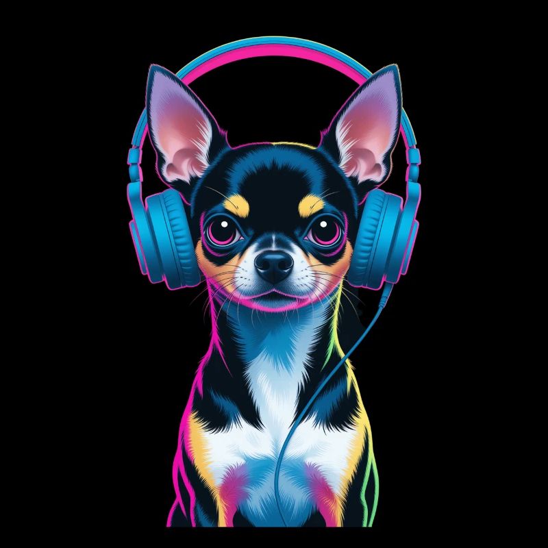 Chihuahua Kopfhörer