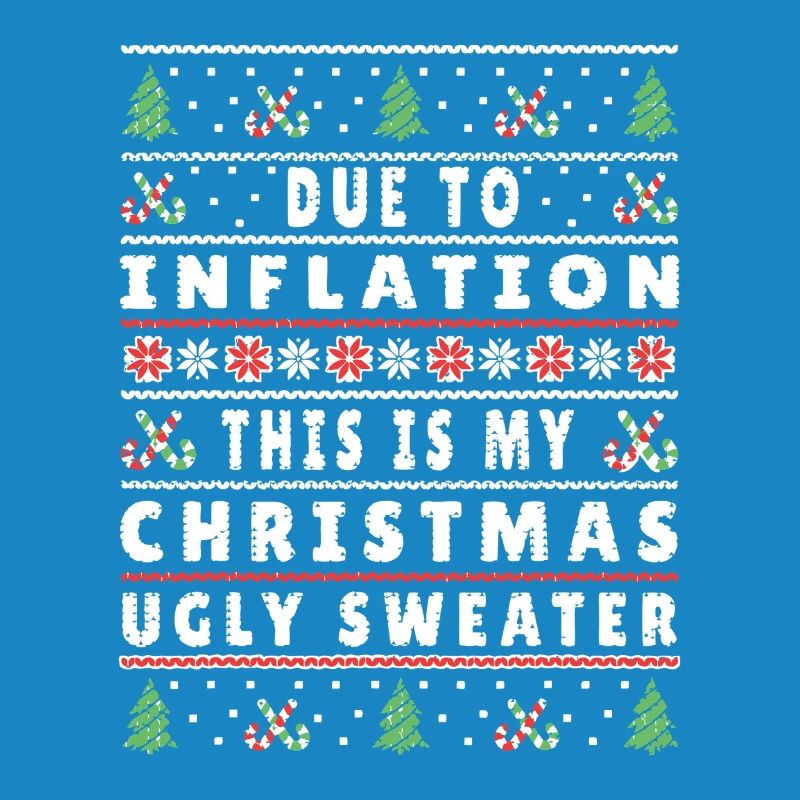 Pull moche de Noël Inflation