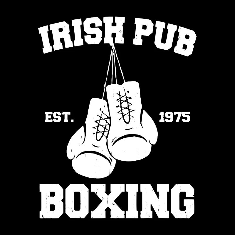 Irish Pub Boxing Vintage Emblem