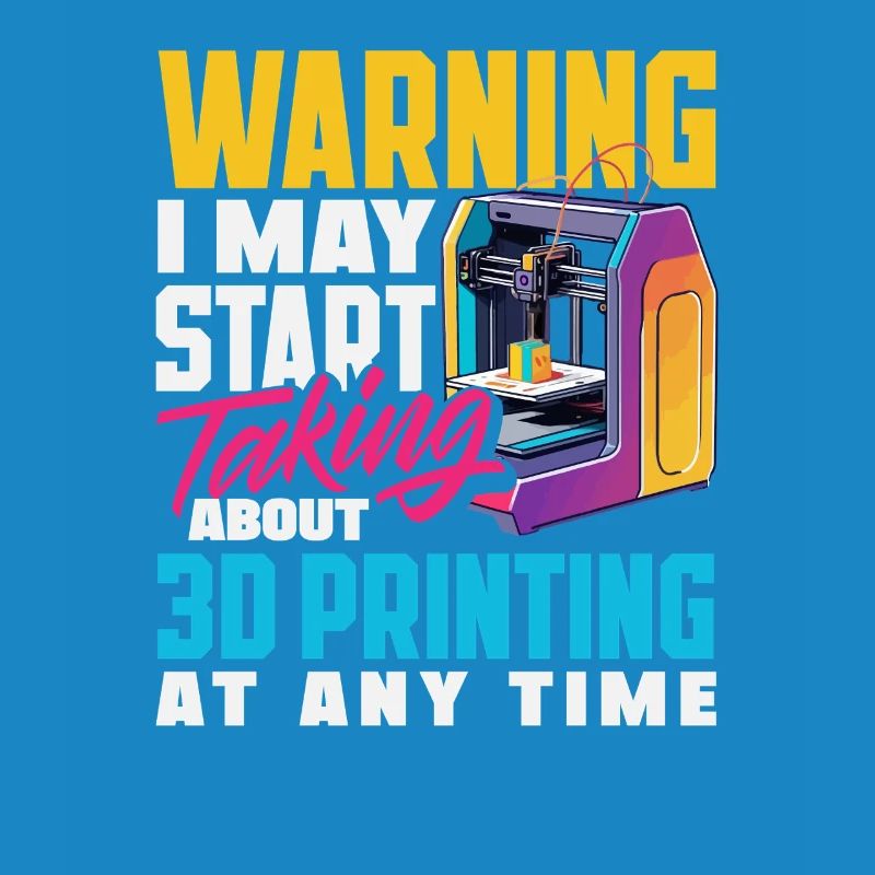 Warning Could Talk About 3D Printing Printer