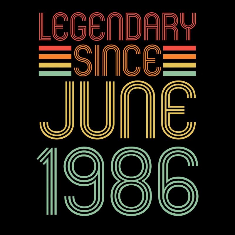 Legendary since June 1986, Geburtstag