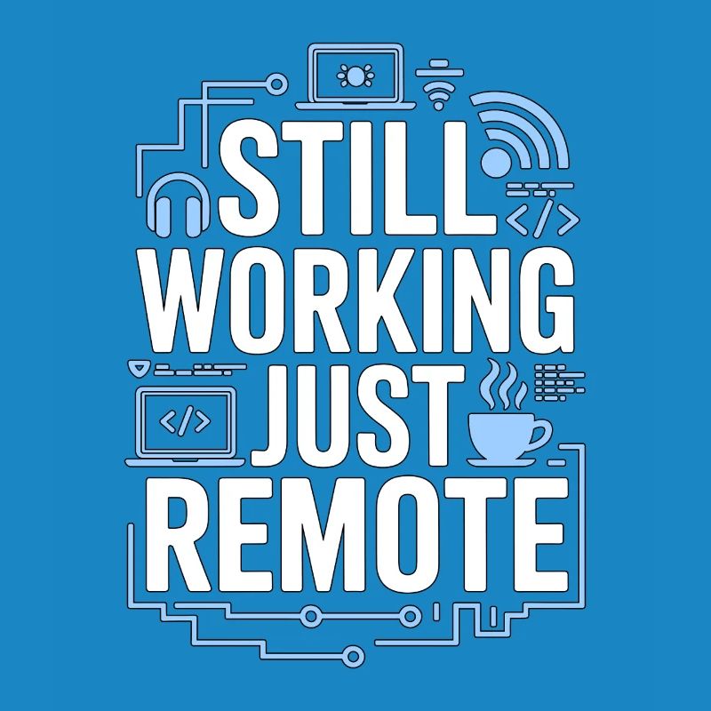 Remote Developer Still Working Remote Tech Worker