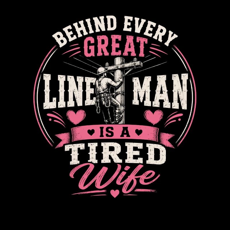 Lineman Love Cable Electricity Technology