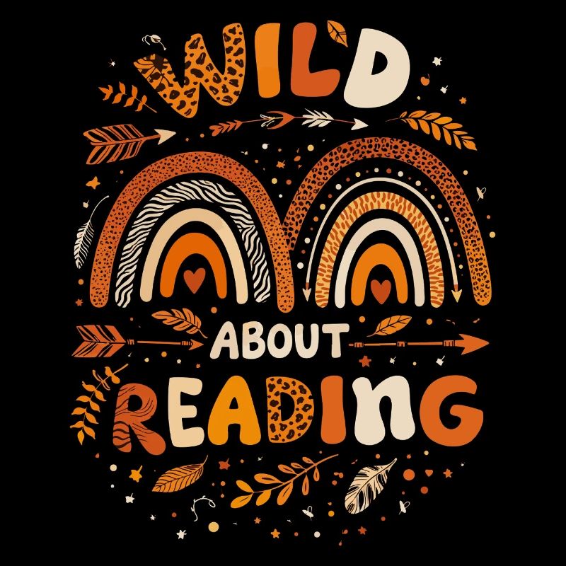 Reading Passion – Rainbow Bohemian & Leopard