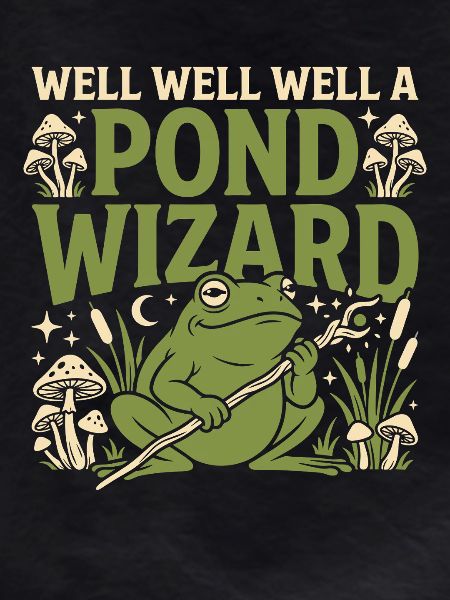 Frog Wizard Frog Magic Frog