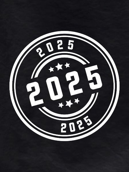 2025 Year Stamp
