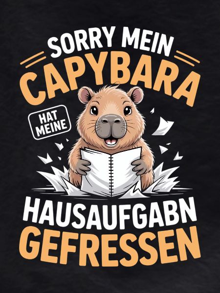 Capybara Hausaufgaben