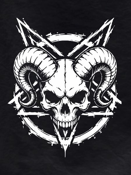 Skull with Horns Skull