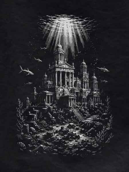Atlantis versunkener Tempel
