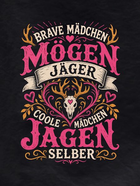 Jägerinnen Coole Mädchen Jagd