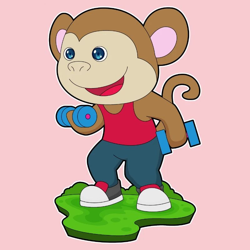 Haltère de musculation Monkey