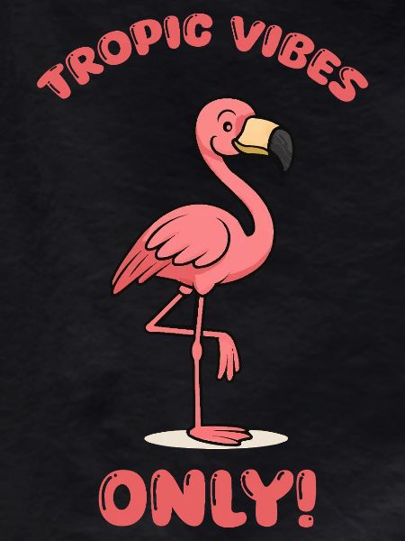 Flamingo Comic Tropic