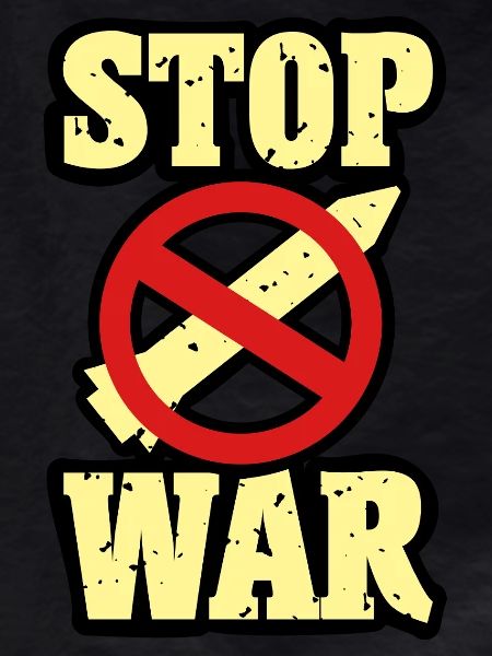 Against war