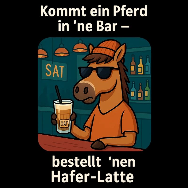 Cheval au Bar Oat Latte