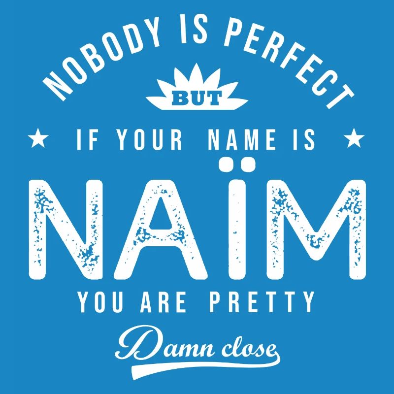 Naïm personalisiertes Geschenk Arabisch name Naïm