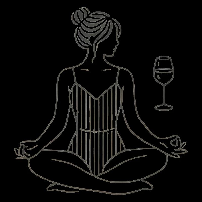 Pose de sérénité avec l’art minimaliste du vin