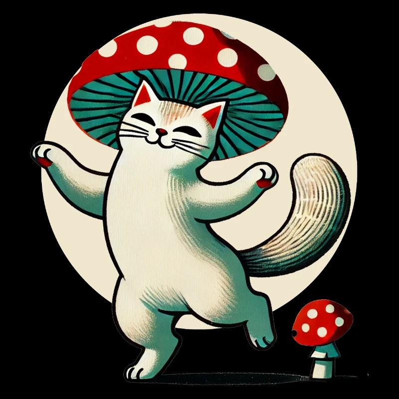 Pilz Kätzchen Katze