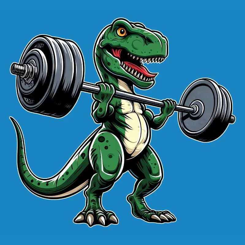 T-Rex Workout Dumbbell Bench Press Cool