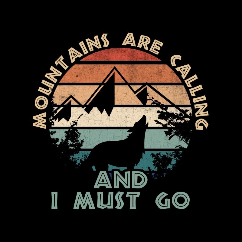 Mountains Are Calling Sunset