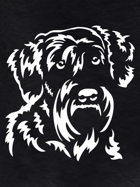 Schnauzer head "Black Edition"