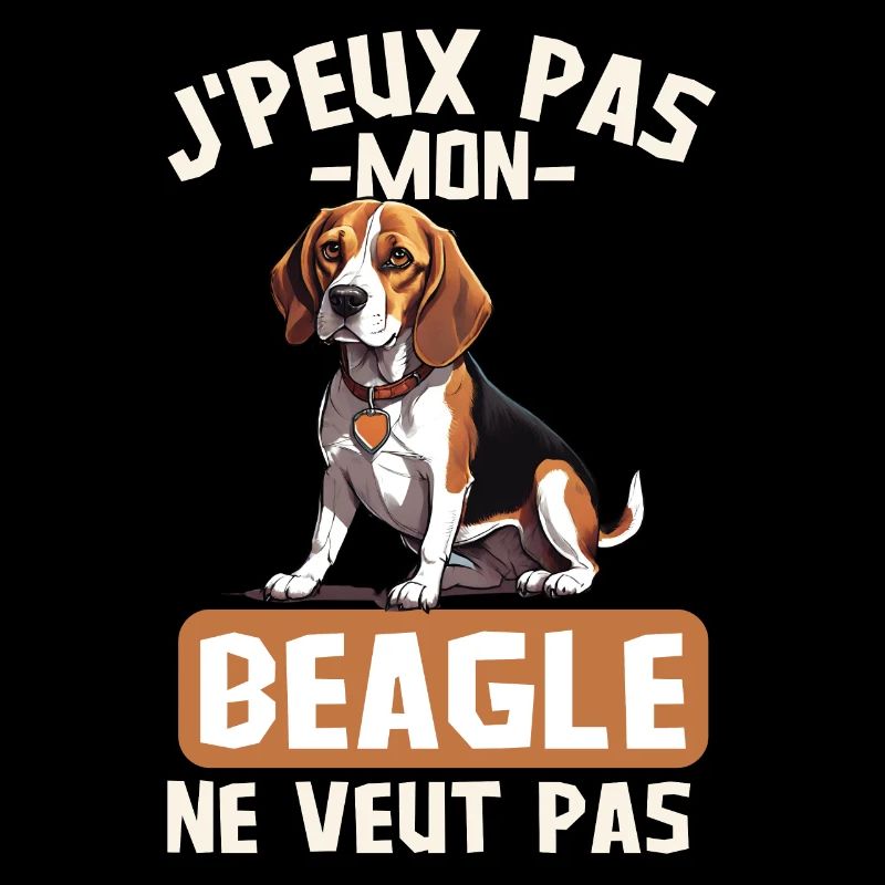 Chien de race beagle