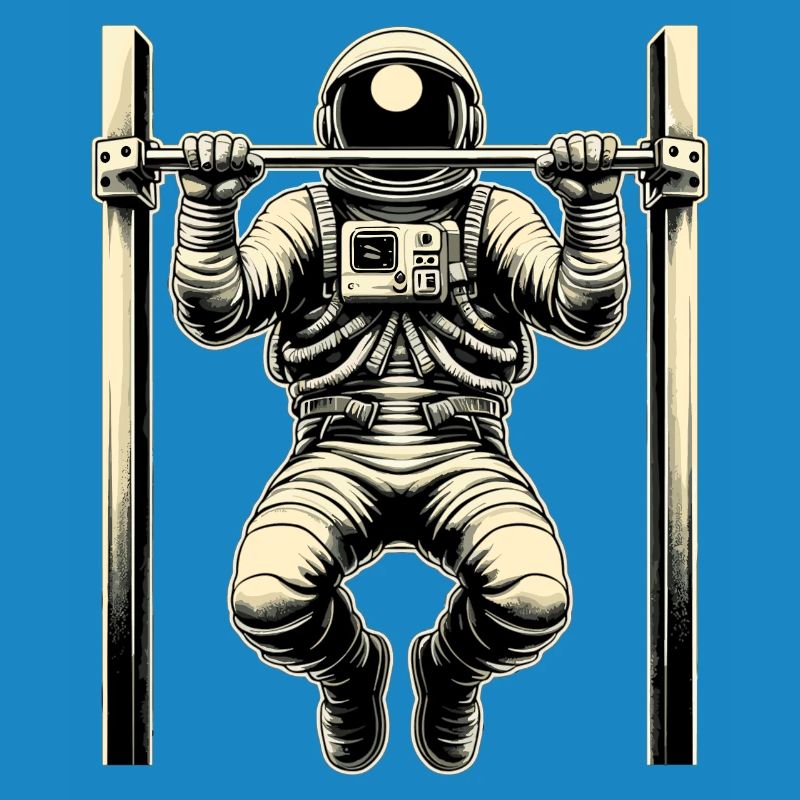 Calisthenics Astronaut Pull-ups Gift