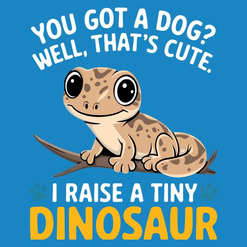 Funny Tiny Dinosaur Lizard