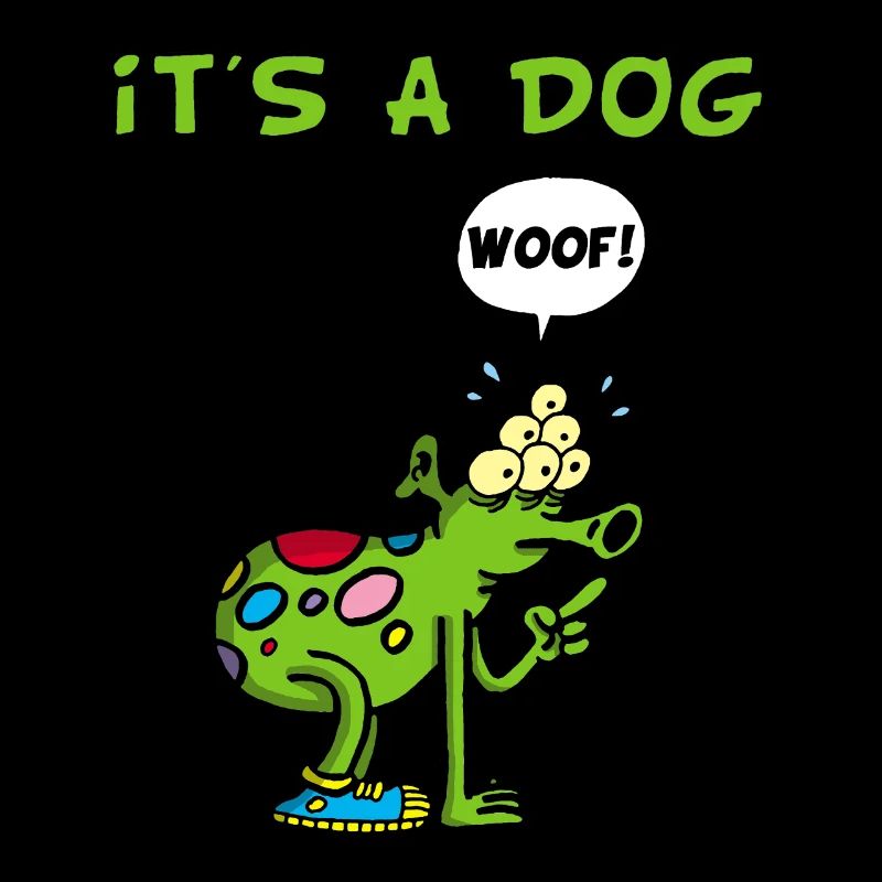 Es ist ein Hund