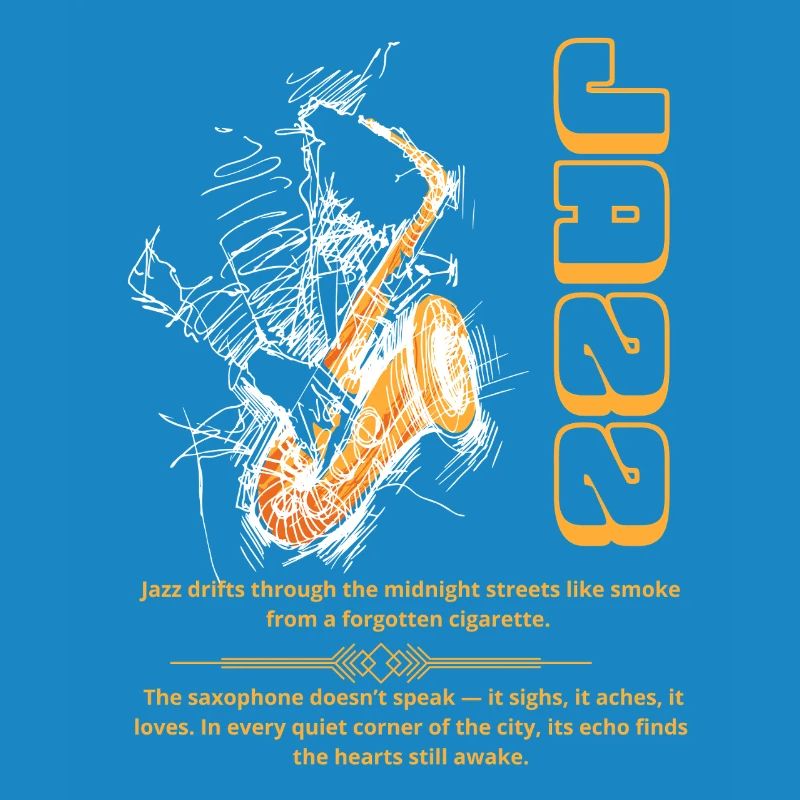 Jazz schwebt wie ein Drache durch die mitternächtlichen Straßen