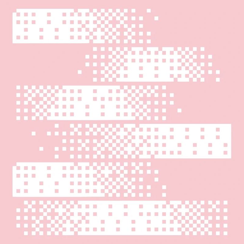 Abstract Digital Pixel Pattern