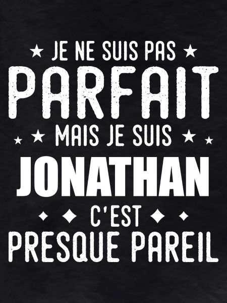 Jonathan: authentisch, unvollkommen, Top, Perfektion
