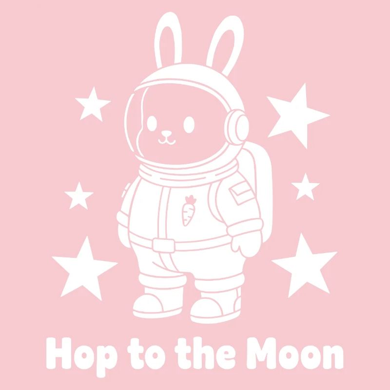 Moonhopper Bunny en combinaison spatiale