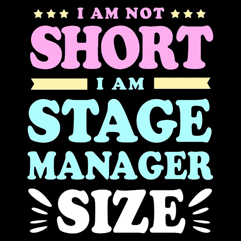 Theater Stage Manager Bühne