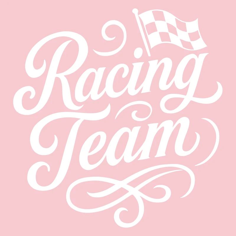 Drapeau de course de l’équipe de course