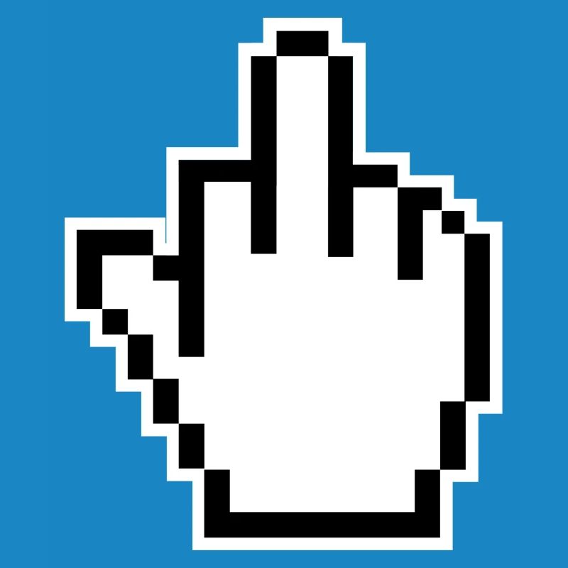 Mittelfinger Cursor Middlefinger