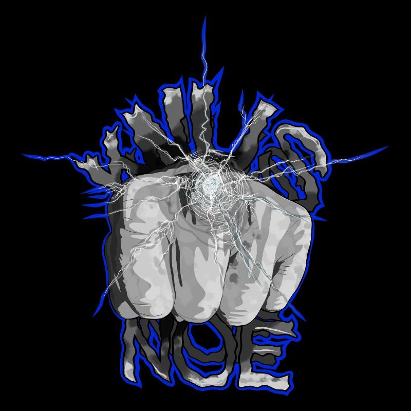 Die Faust zerschlägt das Glas