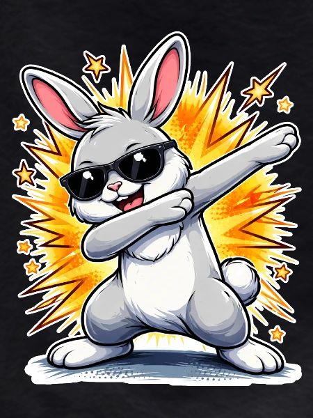 Dabbing Bunny
