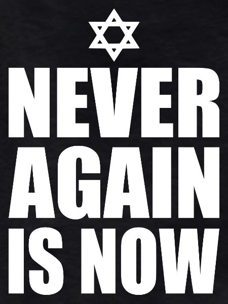 Never again is now
