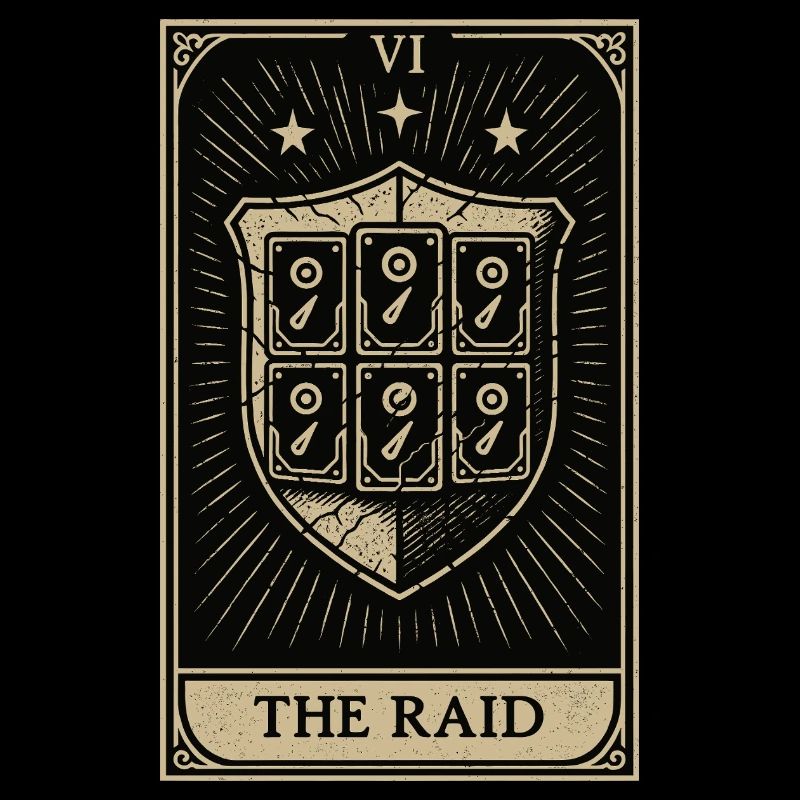 Tarot Datahoarding : Le bouclier RAID