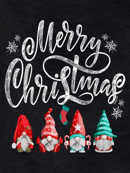 Merry christmas gnomes