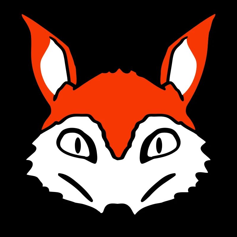 Fuchs Böser Blick Gefährlich Verrückt Wildes Tier