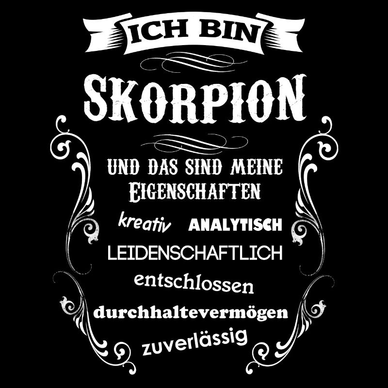SKORPION - GEBURTSTAG