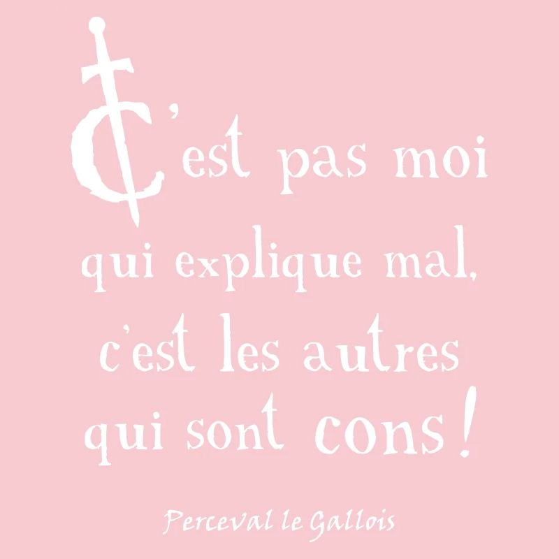 Perceval, c'est les autres qui sont cons !