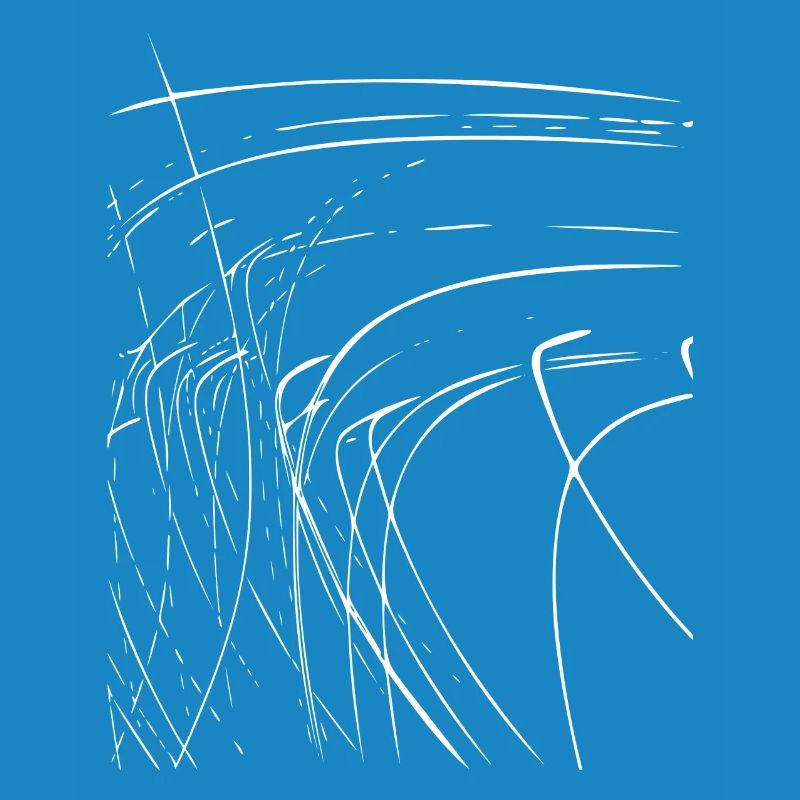 Abstract lines / white / line / pattern